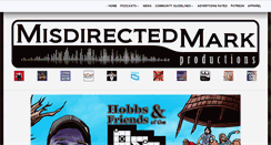 Desktop Screenshot of misdirectedmark.com
